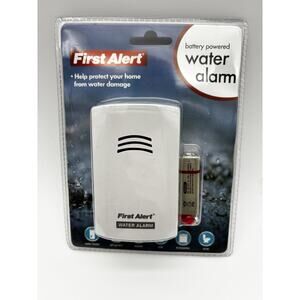 FIRST ALERT Water Alarm Damage Protection Battery Operated New SEALED WA100